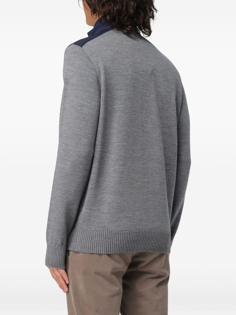 Paul & Shark half zip knitwear outlook