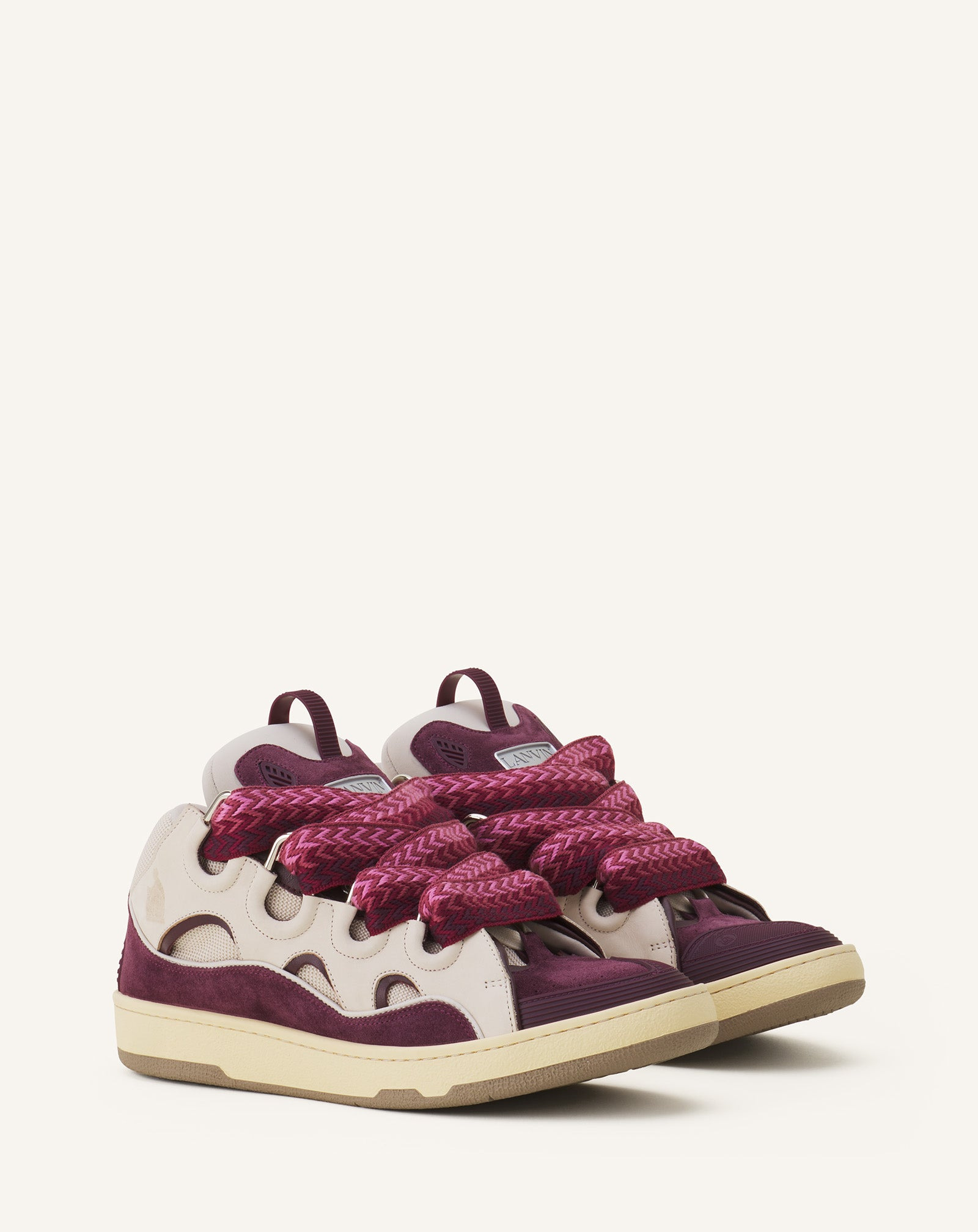 CURB LEATHER SNEAKERS - 2