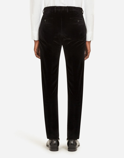 Dolce & Gabbana Cotton velvet pants outlook