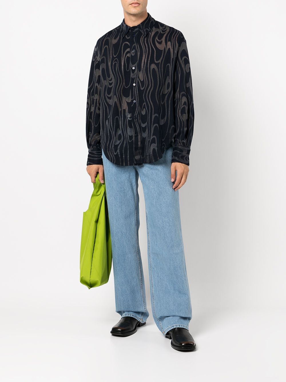 wide leg jeans - 2