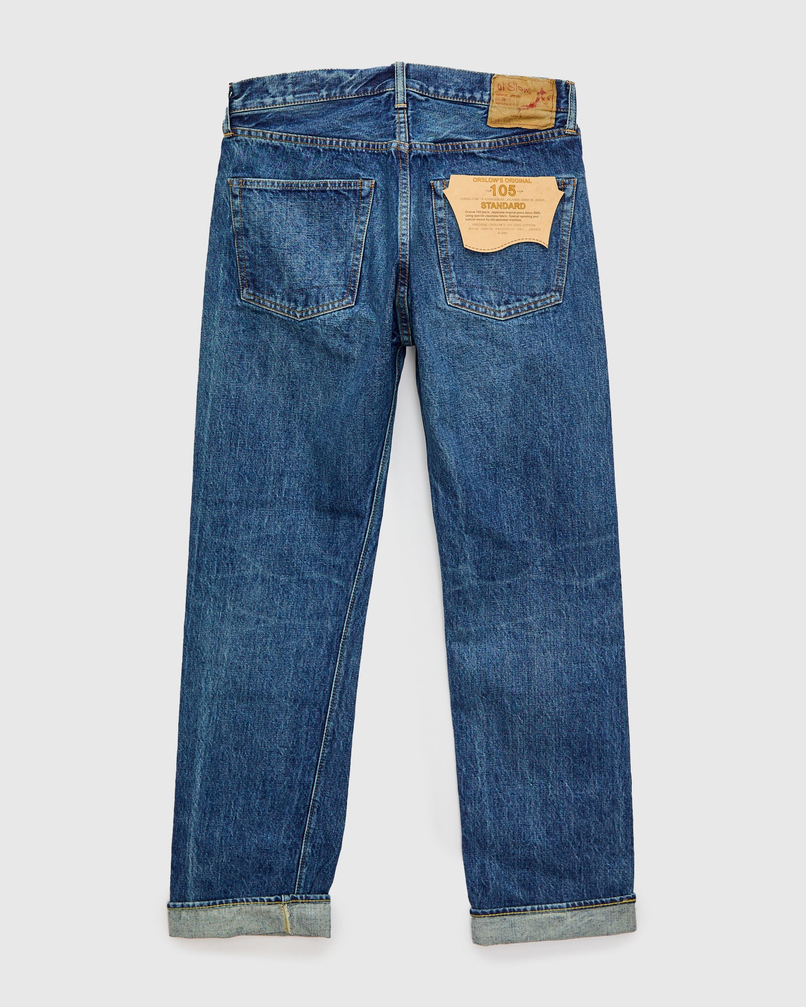 105 "2 Year Wash" 13.5oz Selvedge Denim - Standard Fit - 2