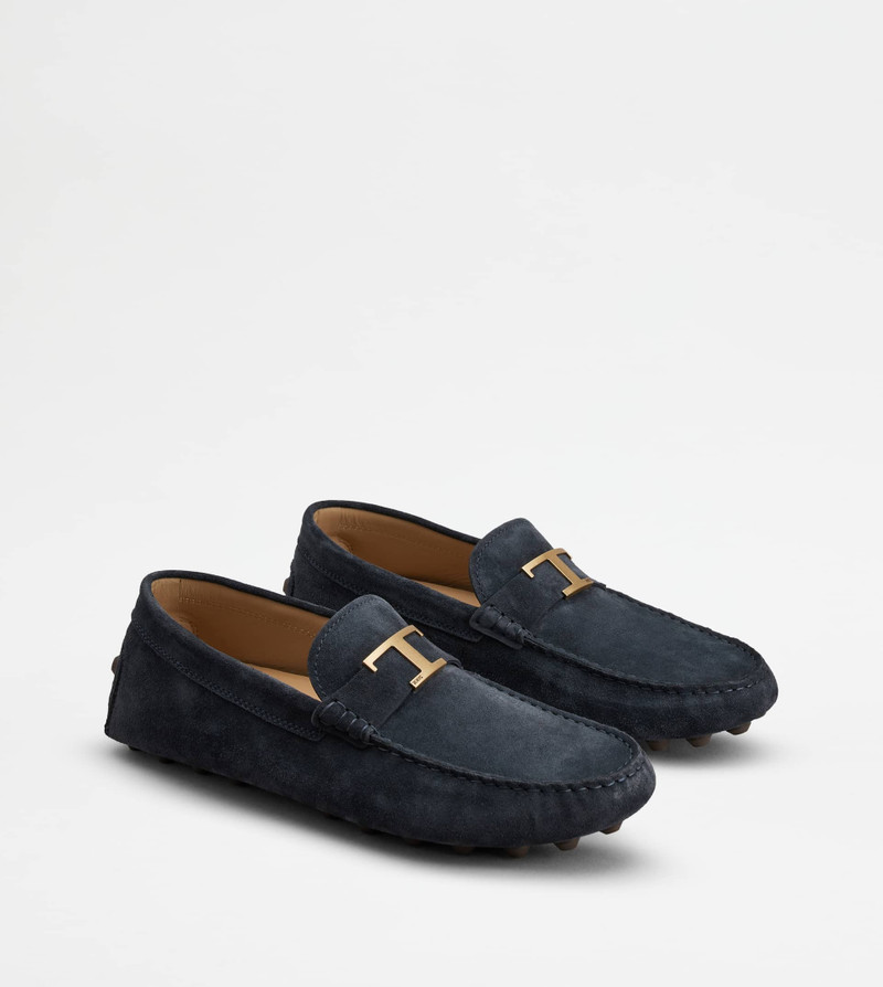 T TIMELESS GOMMINO BUBBLE IN SUEDE - BLUE, BROWN 4