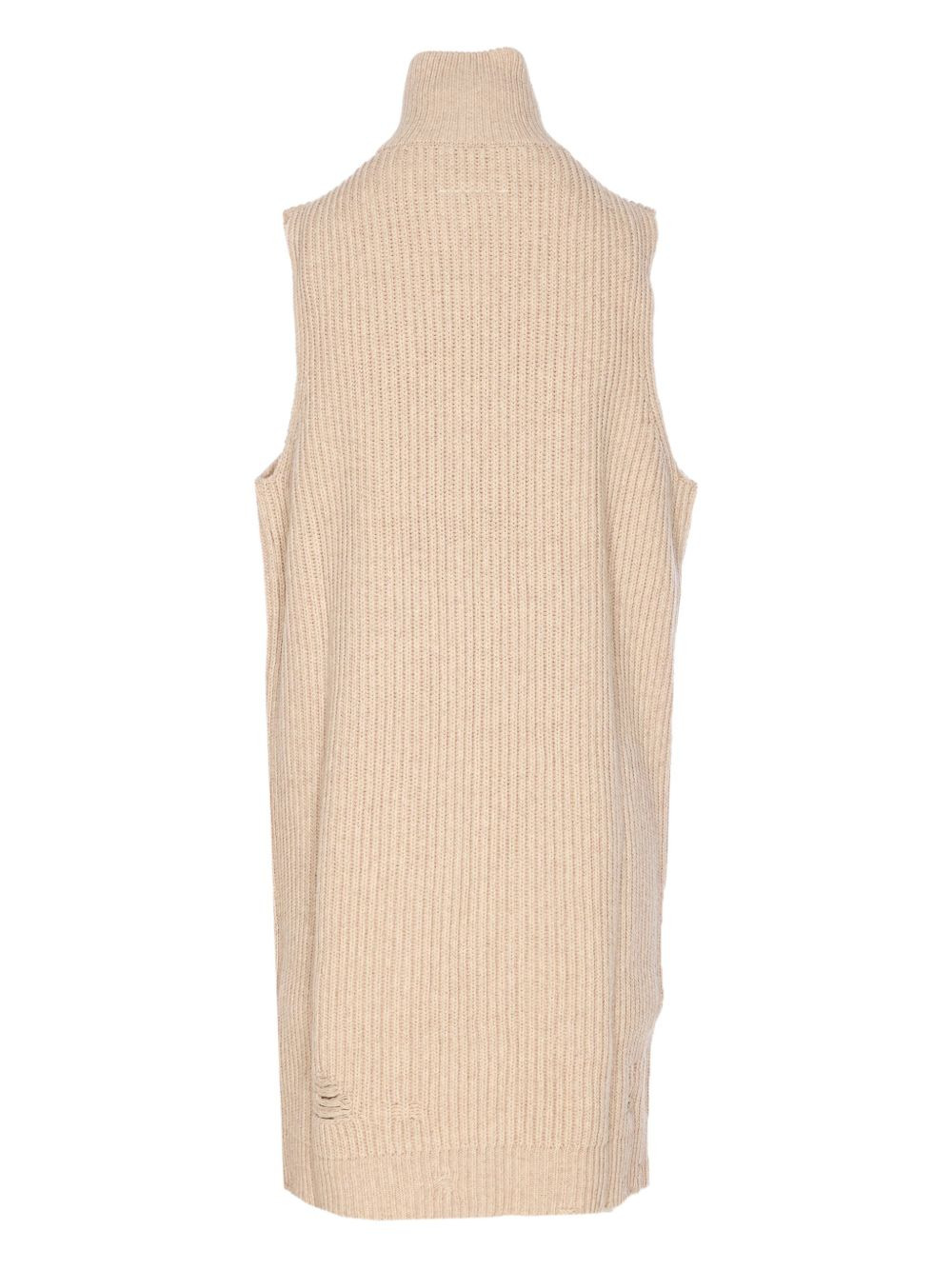 high-neck zip-front top - 2