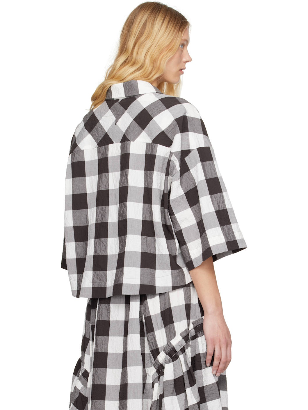 White & Brown 'The Camper' Shirt - 3