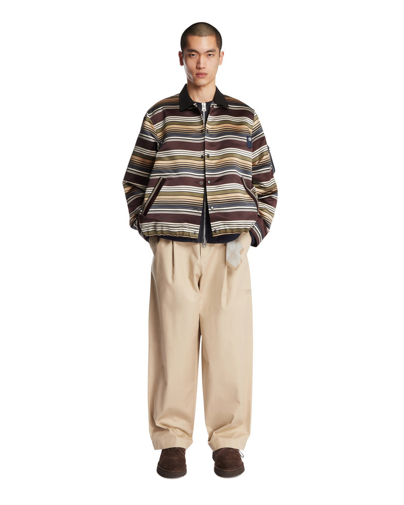 DARKPARK Beige Wide-Leg Trousers outlook