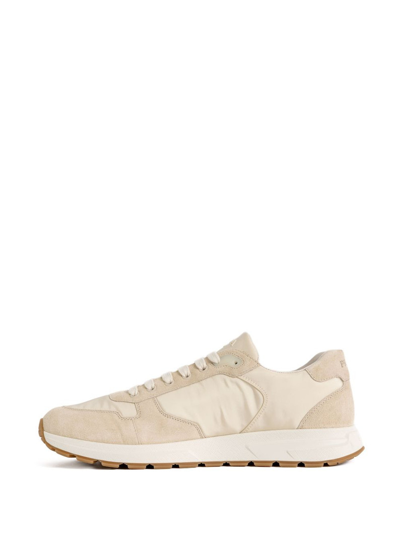Prada logo-plaque sneakers outlook