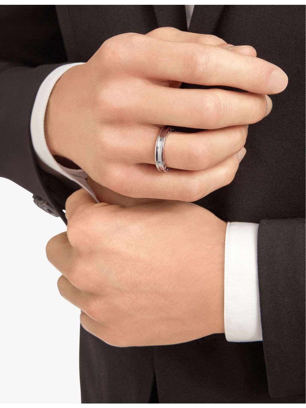 B.zero1 18ct white gold ring - 2