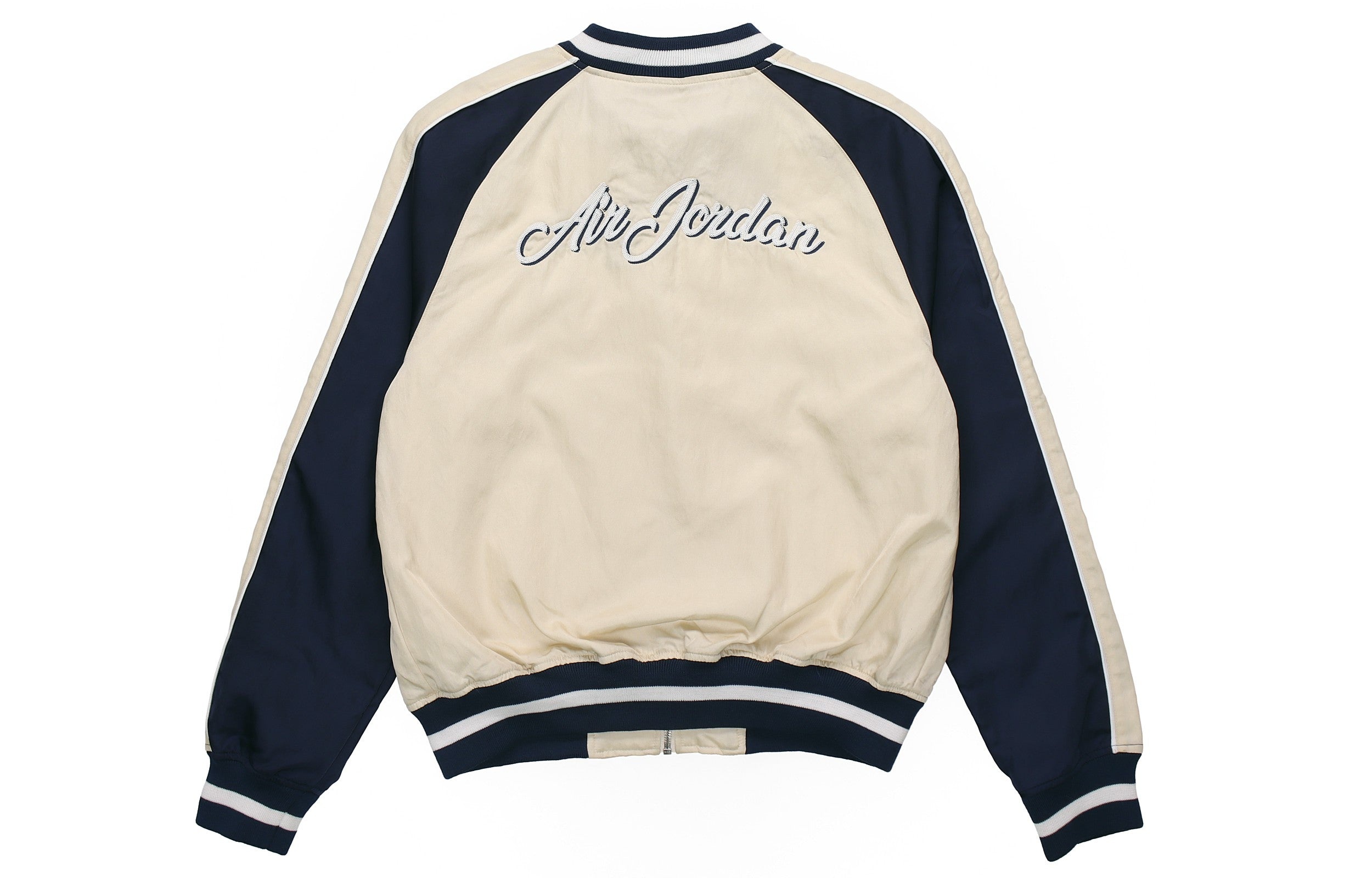 Air Jordan Remastered Souvenir Casual Sports baseball uniform Jacket White CD5772-271 - 2