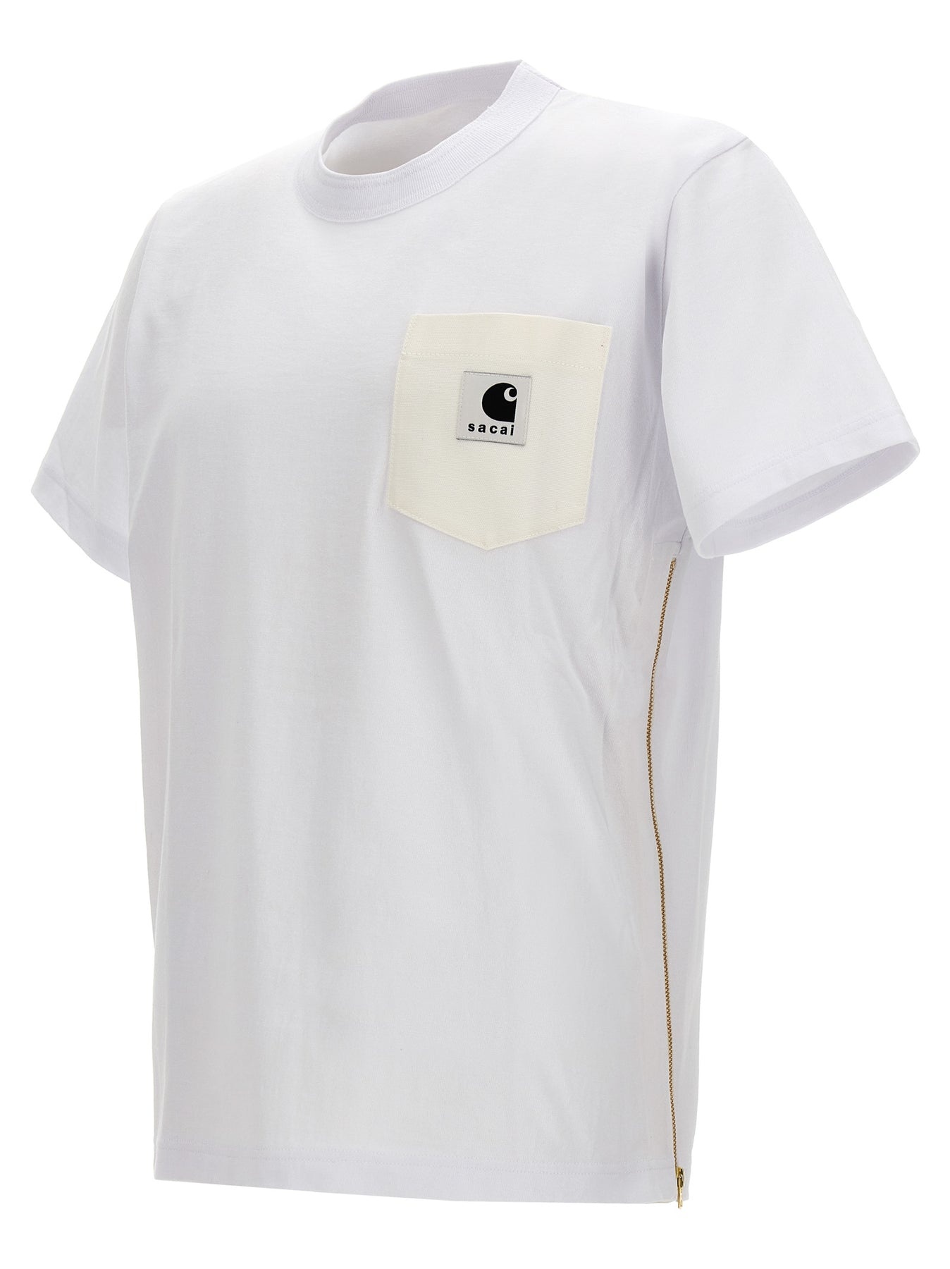 Sacai X Carhartt Wip T-Shirt White - 3