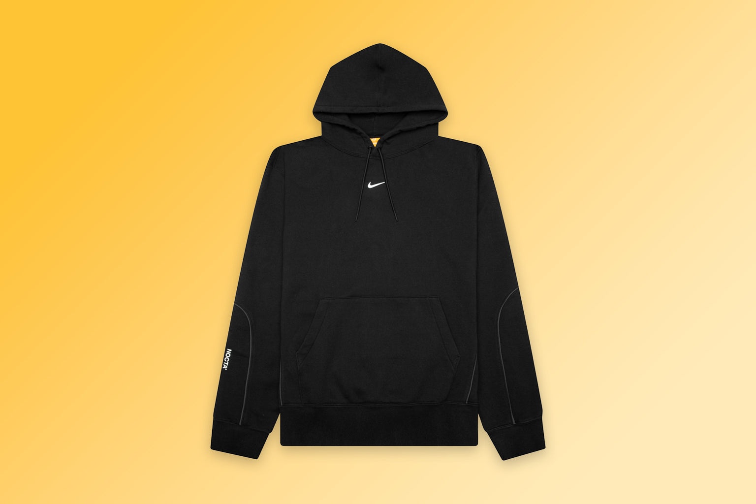 NIKE X NOCTA FLEECE CS HOODIE - BLACK/WHITE - 5