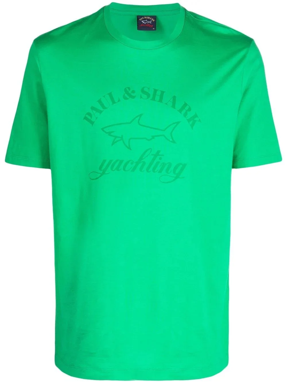 logo-print cotton T-shirt - 1