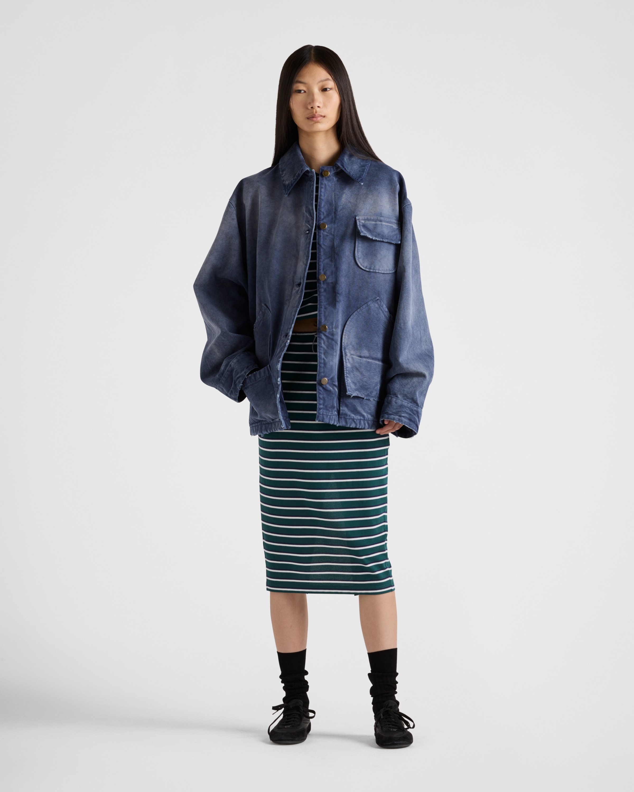 Canvas trucker jacket - 2