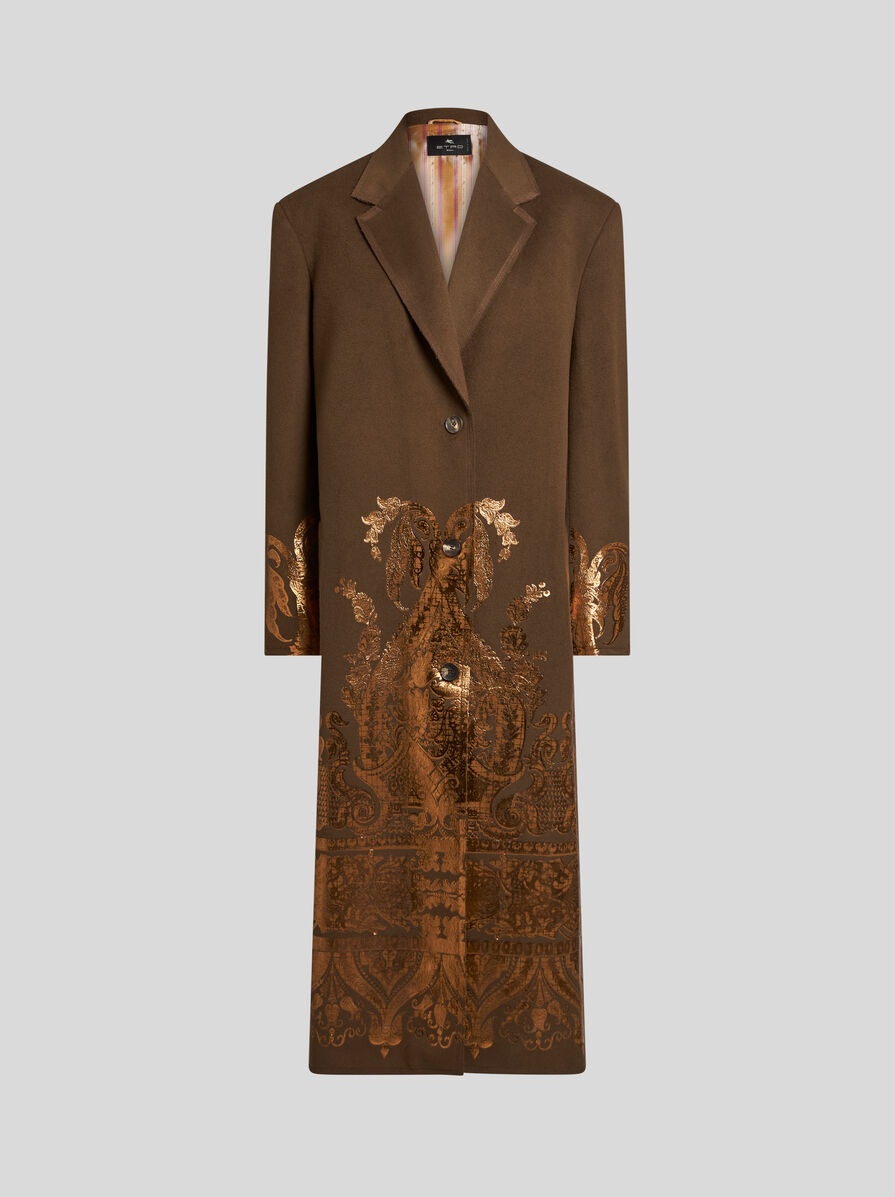 METALLIC-PRINT COAT - 1