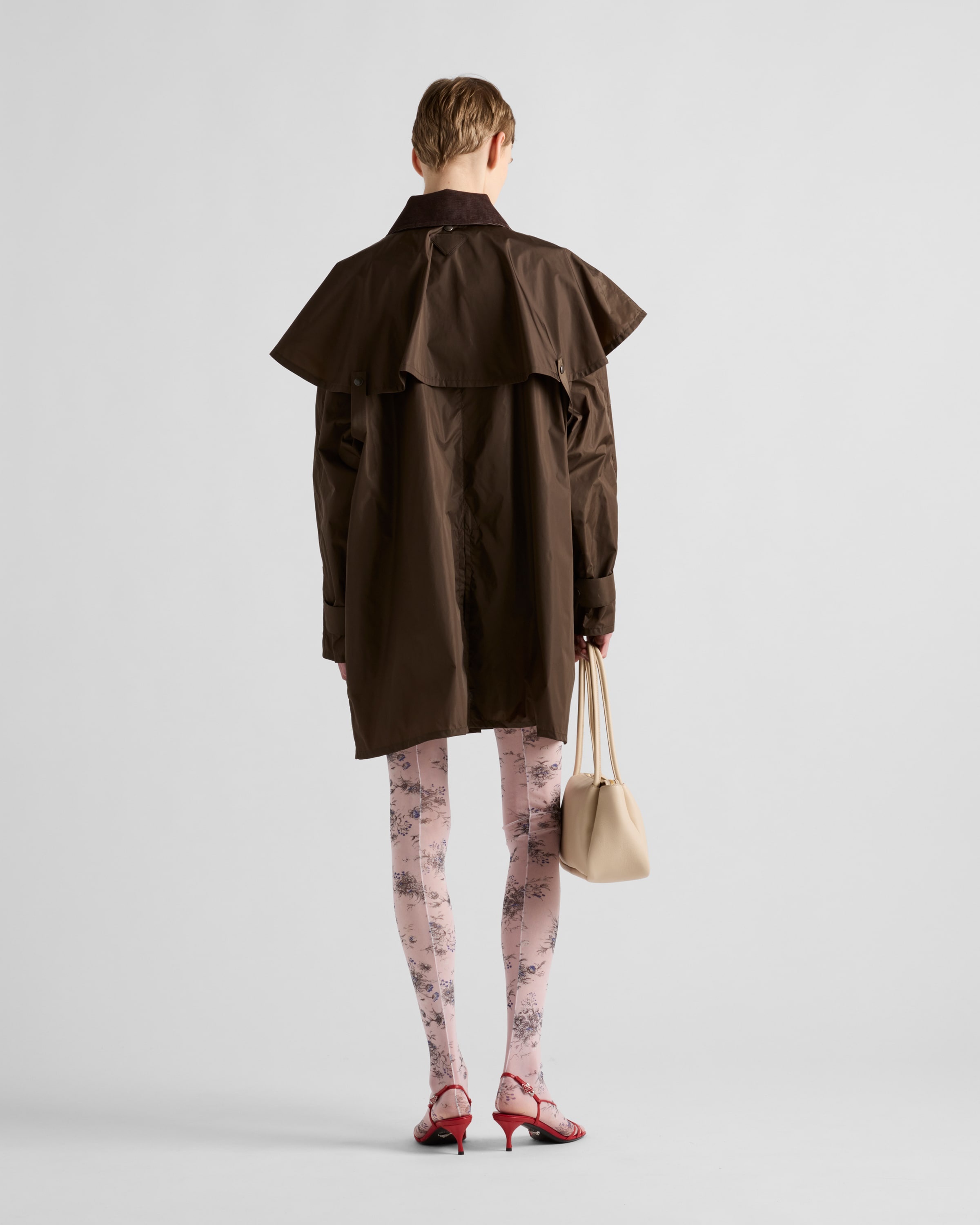 Light technical fabric raincoat - 5