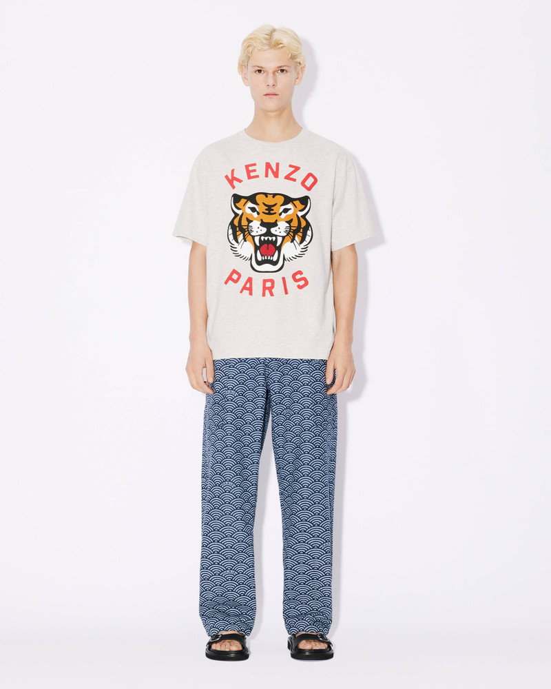 'KENZO Lucky Tiger' oversized genderless T-shirt 5