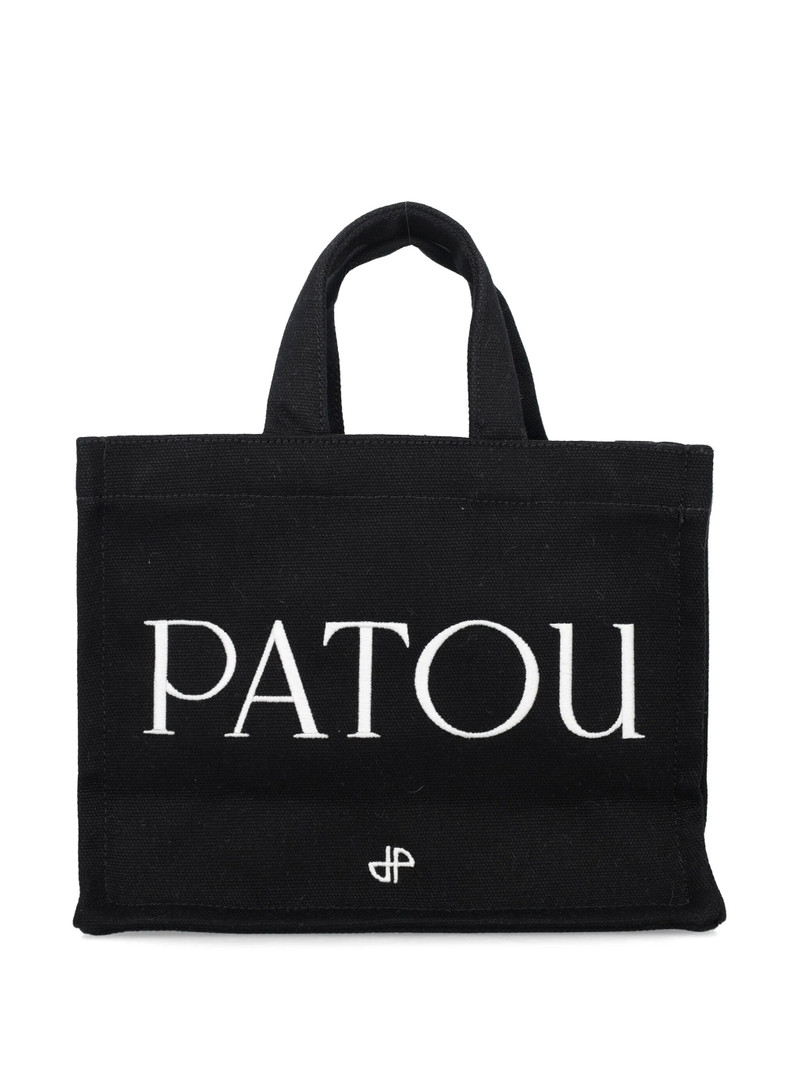 PATOU small Patou canvas tote bag outlook