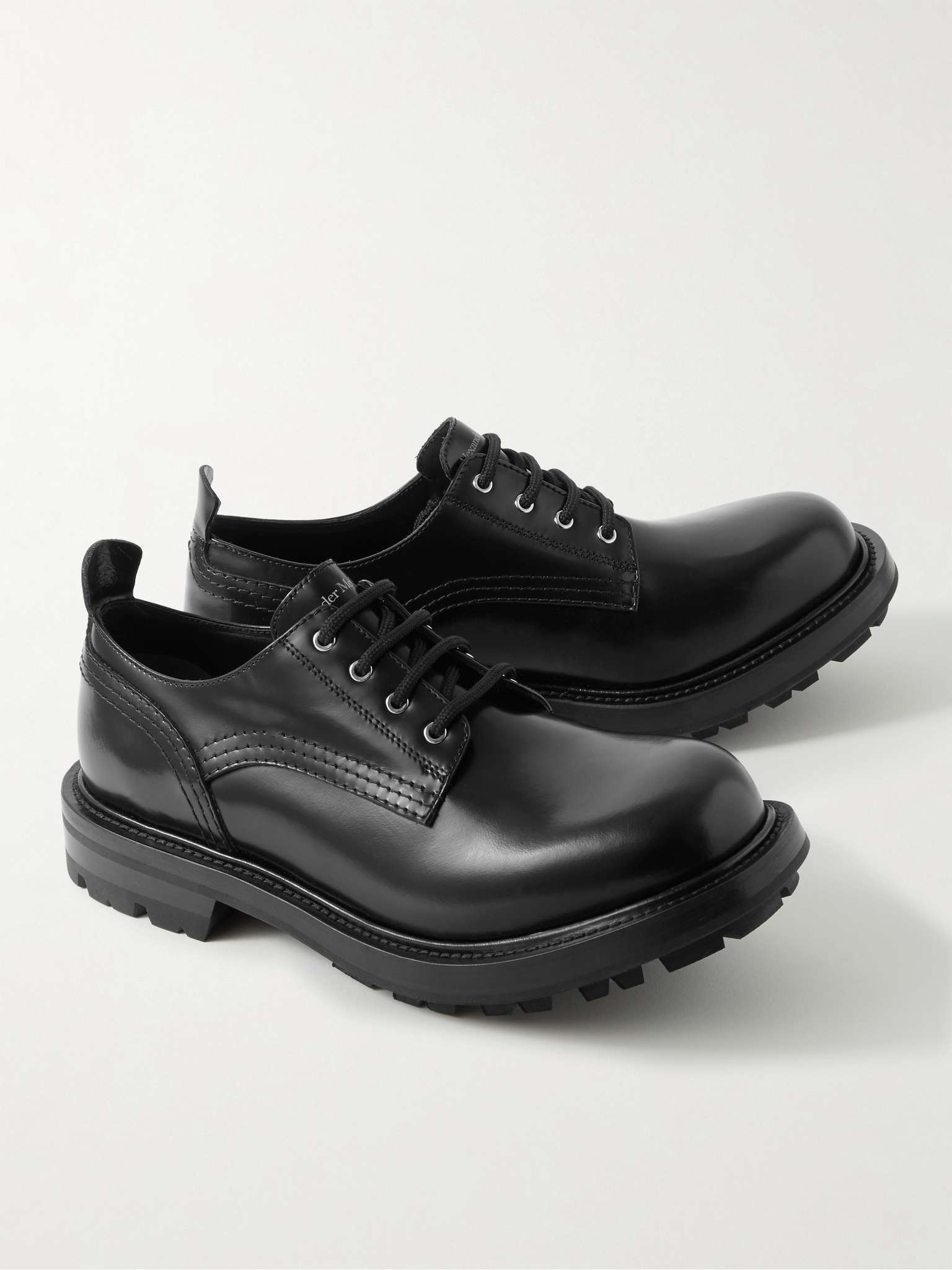 Leather Derby Shoes - 2