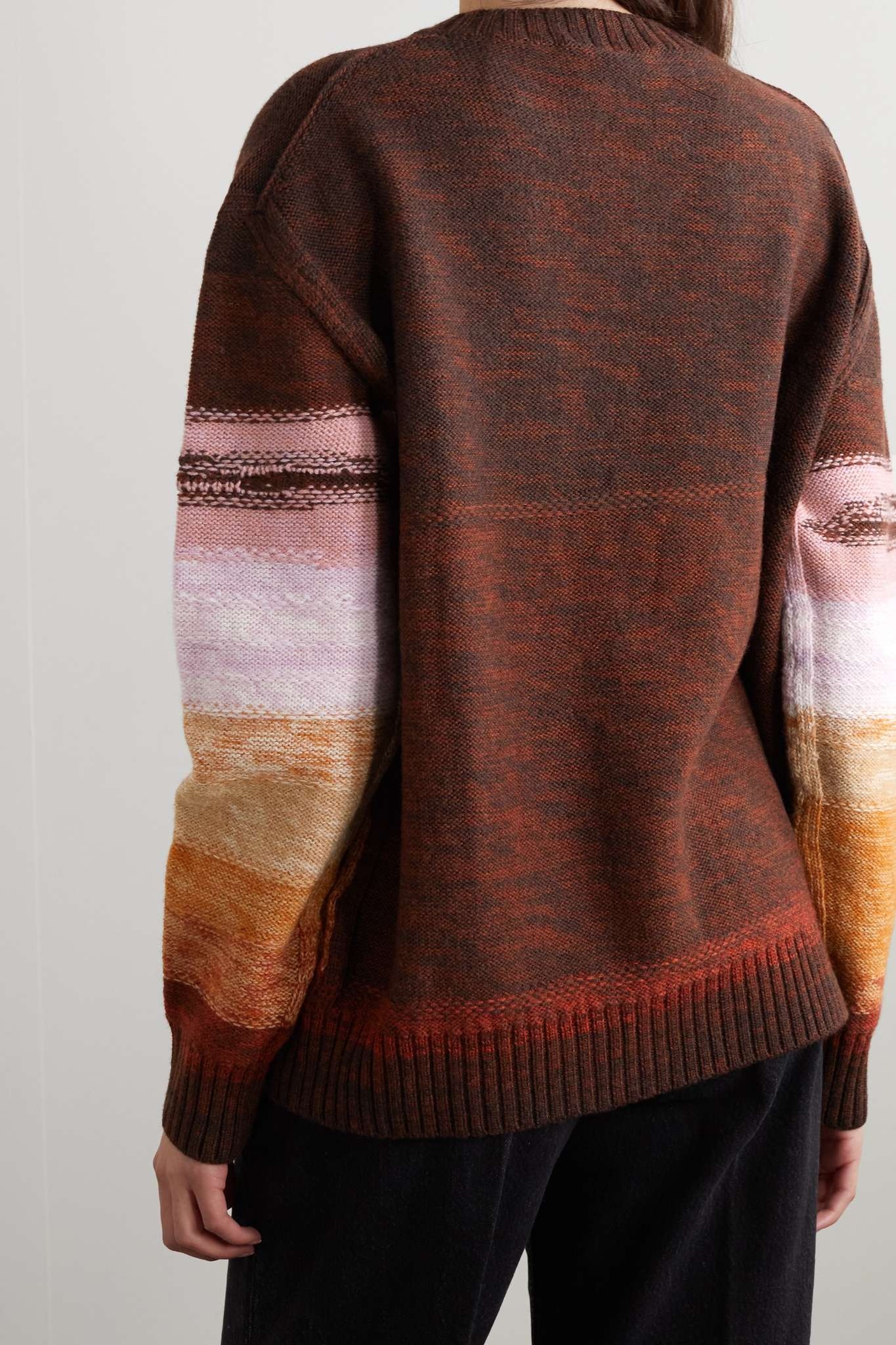 Intarsia wool sweater - 3