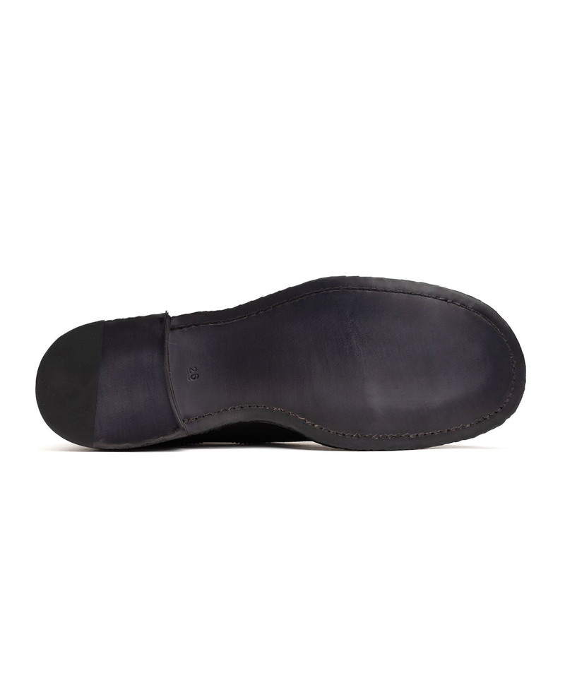 Suede Derby Boots 10