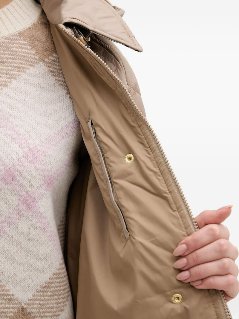 Cara quilted hooded coat 5