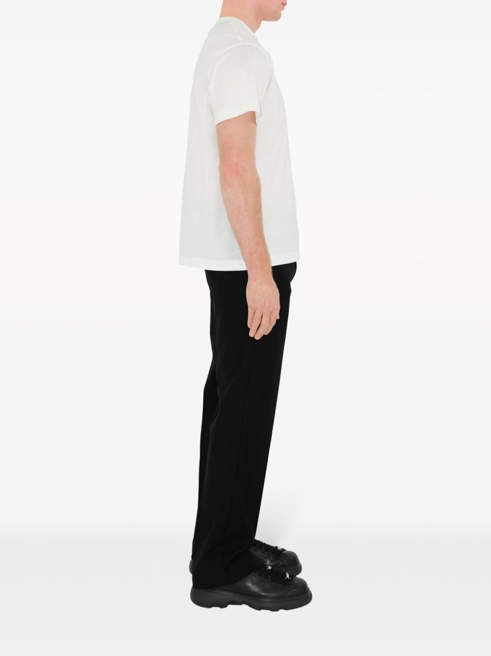 EDK embroidered cotton T-shirt - 3