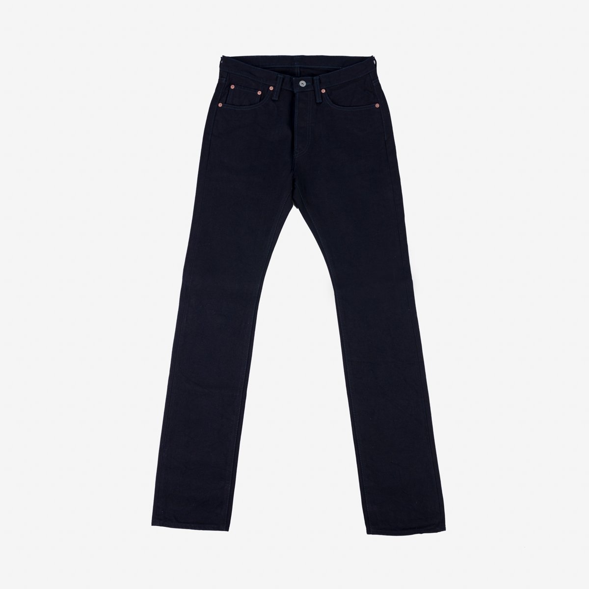 IH-555S-14ii 14oz Selvedge Denim Super Slim Cut Jeans - Indigo/Indigo - 1
