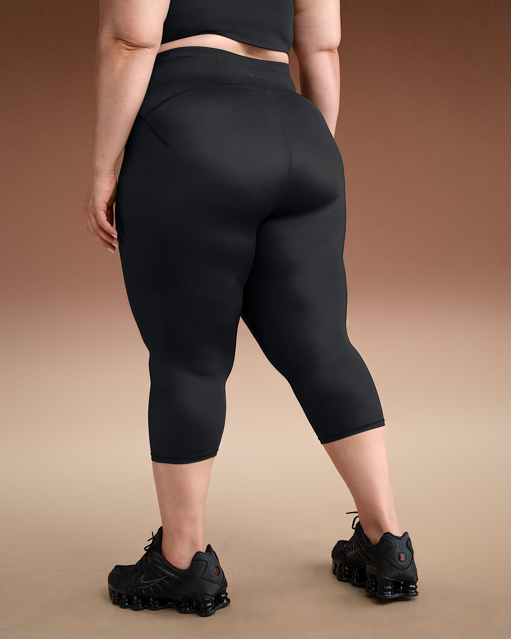 NikeSKIMS Shine Women's High-Waisted 17" Leggings with Drawcord - 8