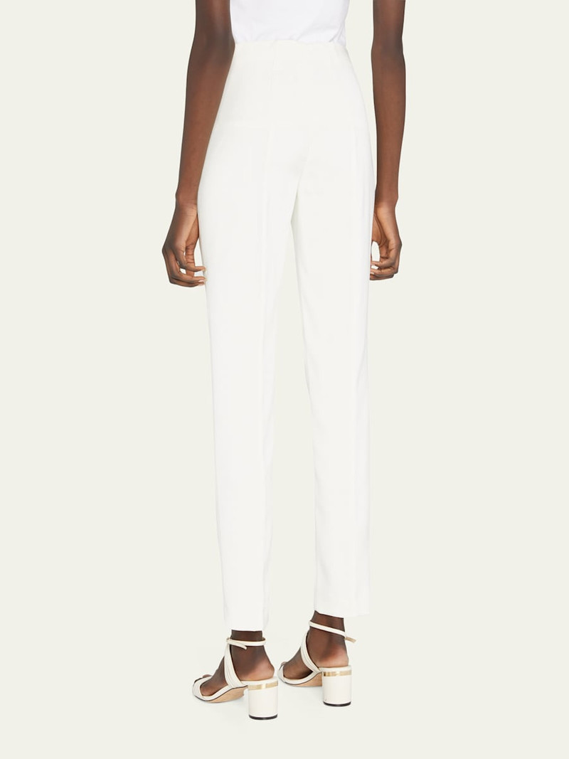 AKRIS Melissa Mid-Rise Slim-Leg Pants outlook