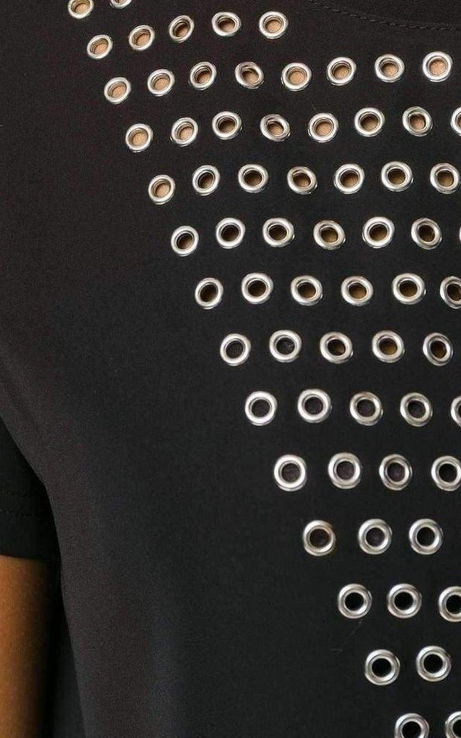 Rivet Stud Dress - 5