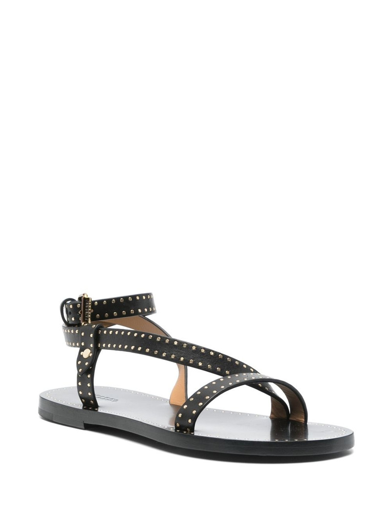 Isabel Marant studded leather sandals outlook