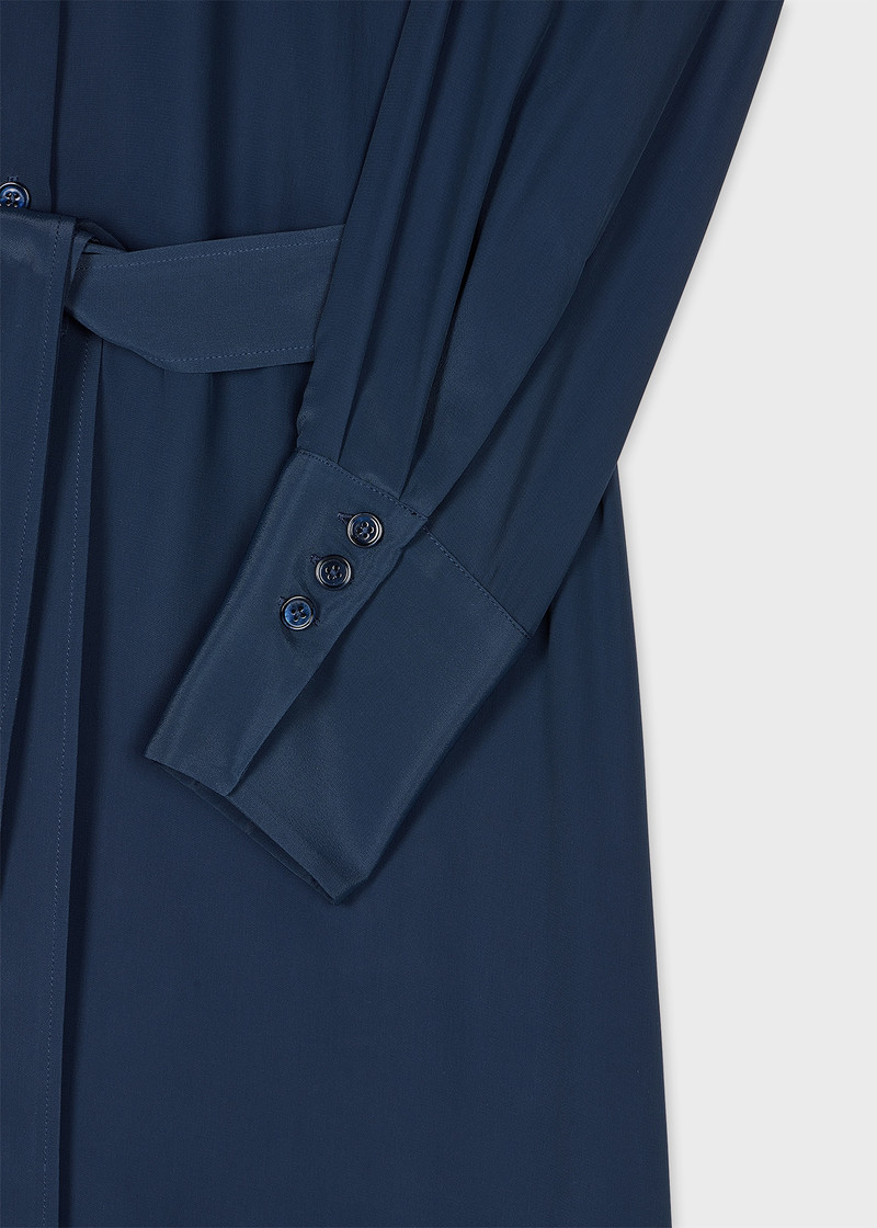 Paul Smith Women's Navy Shirt Midi Dress outlook