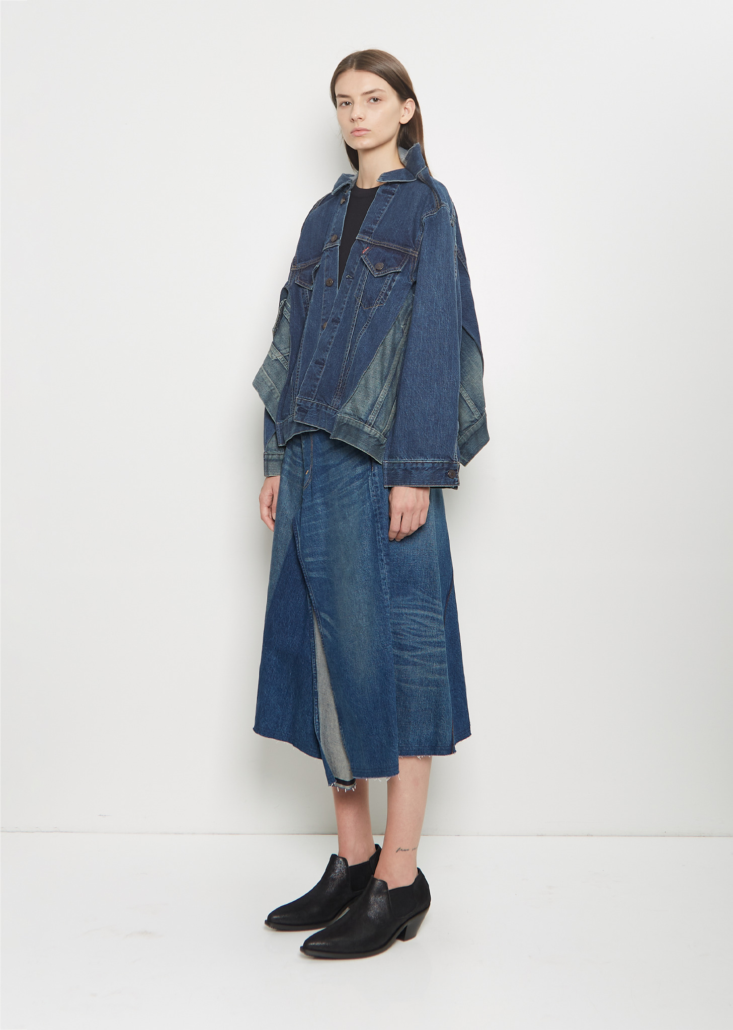 Levi's Denim Paneled Jacket - 4