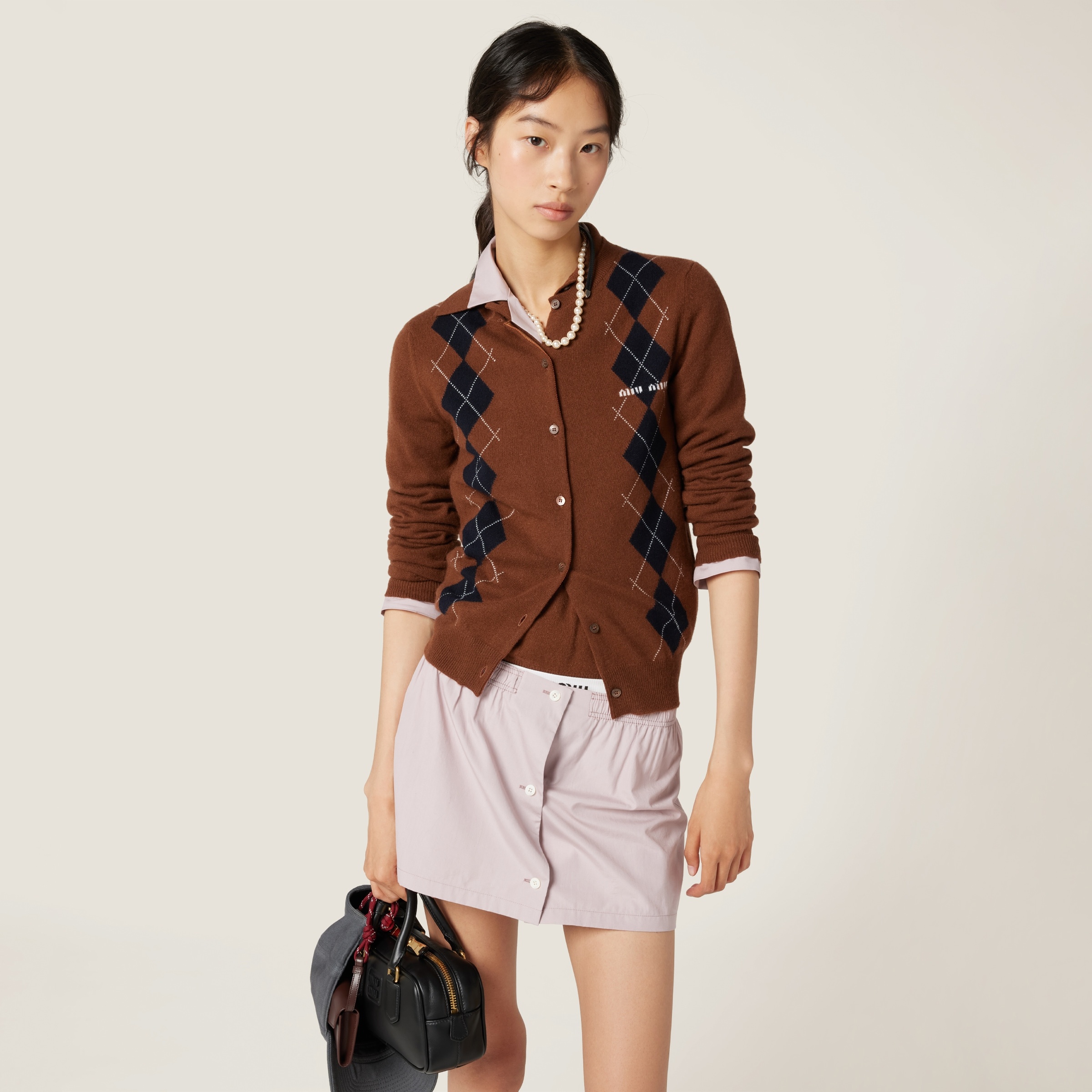 Cashmere knit cardigan - 2