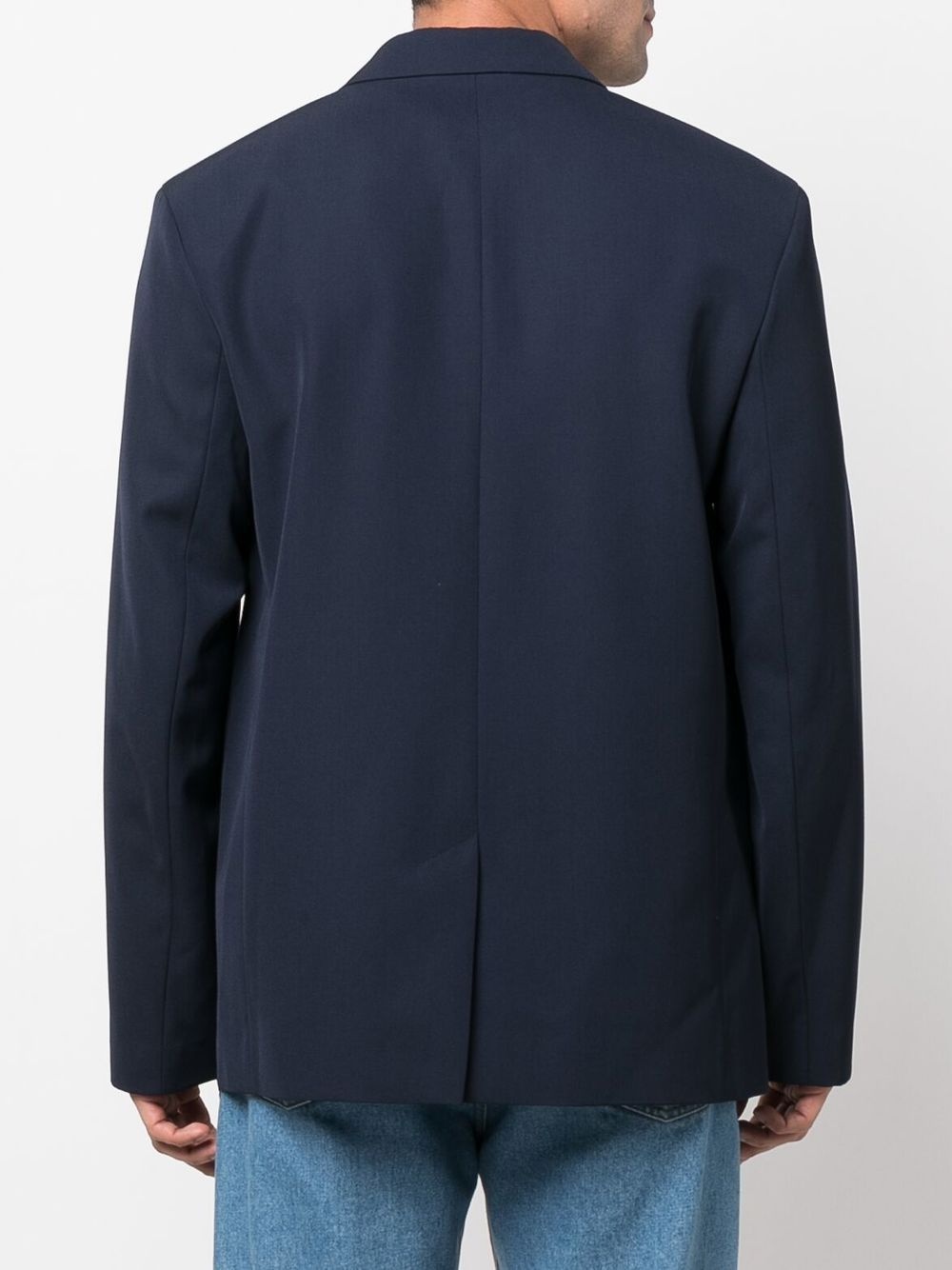 single-breasted tailored blazer - 4