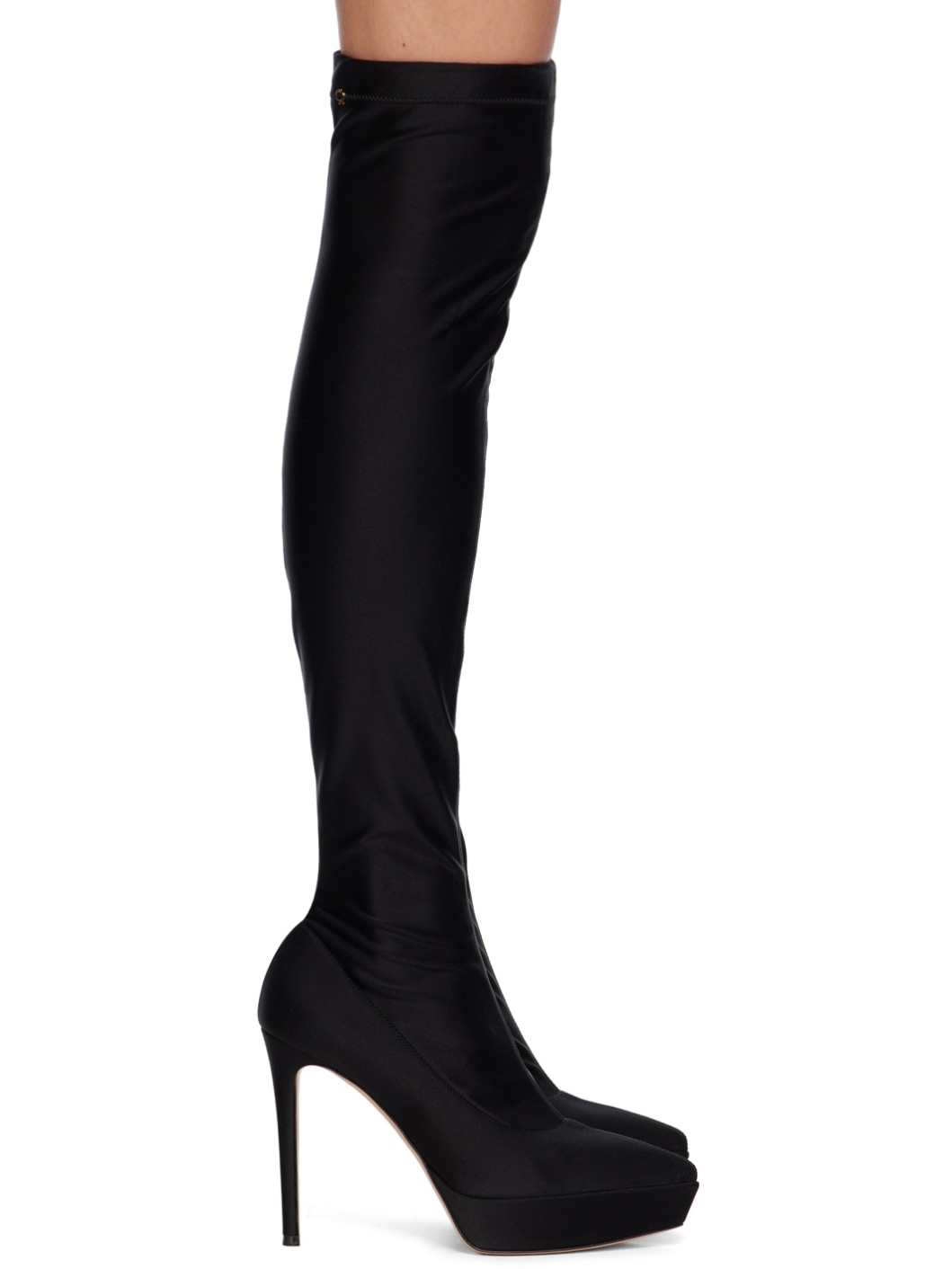Black Tall Boots - 1