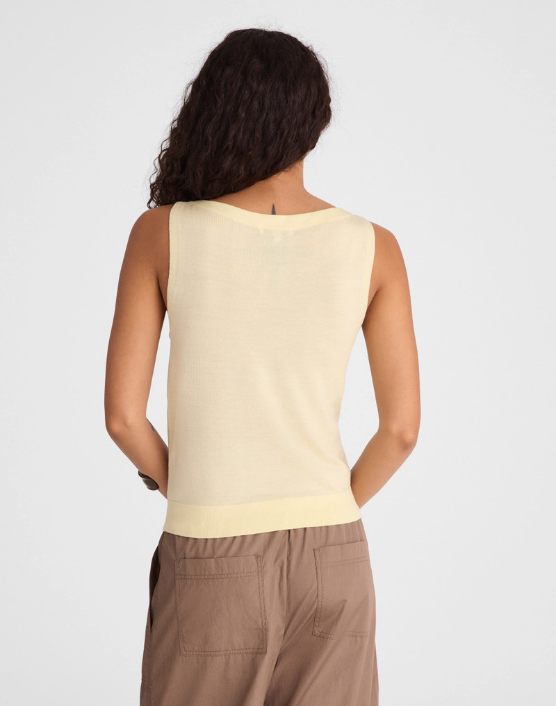 Madewell Boatneck Sleeveless Sweater outlook