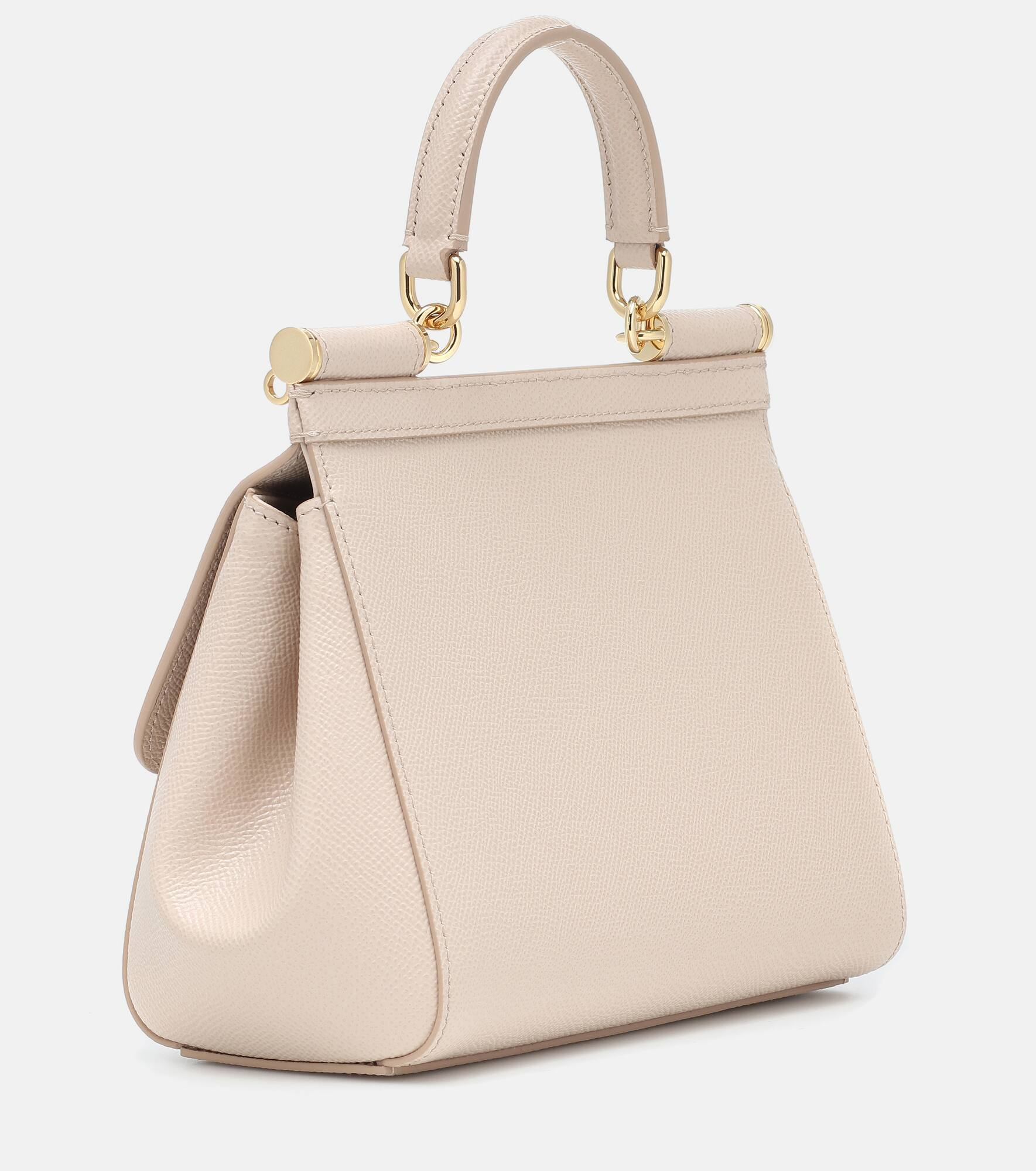 Sicily Small leather tote - 4