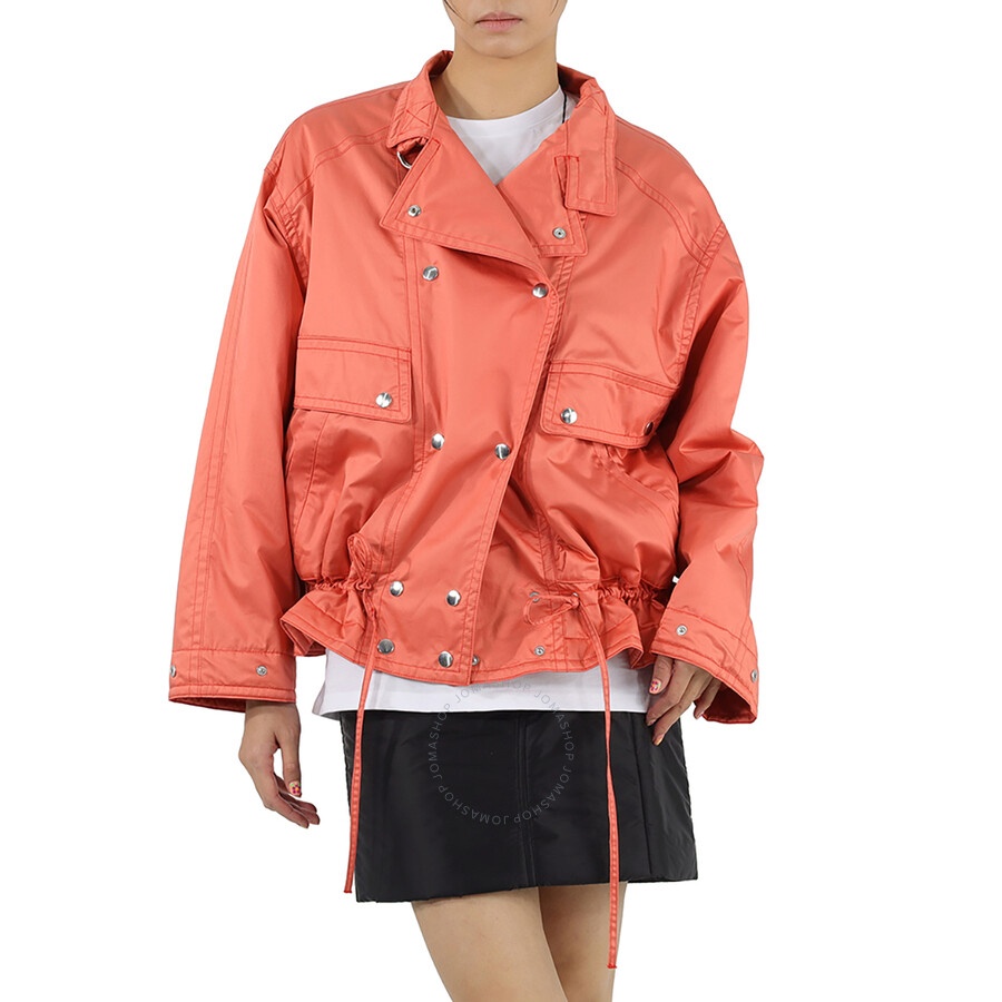 Isabel Marant Ladies Papaya Cotton Fadili Oversized Parka - 3