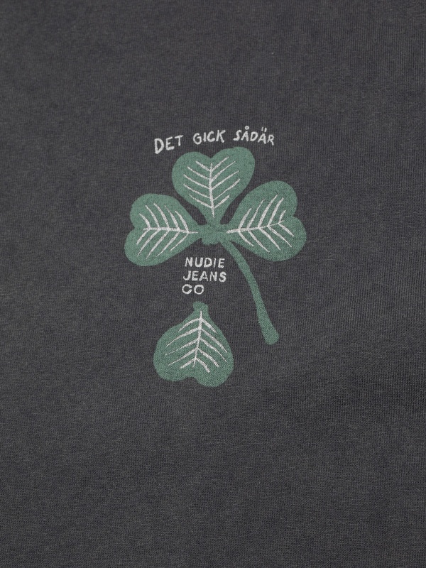 Roy Lost Leaf T-Shirt Antracite - 2