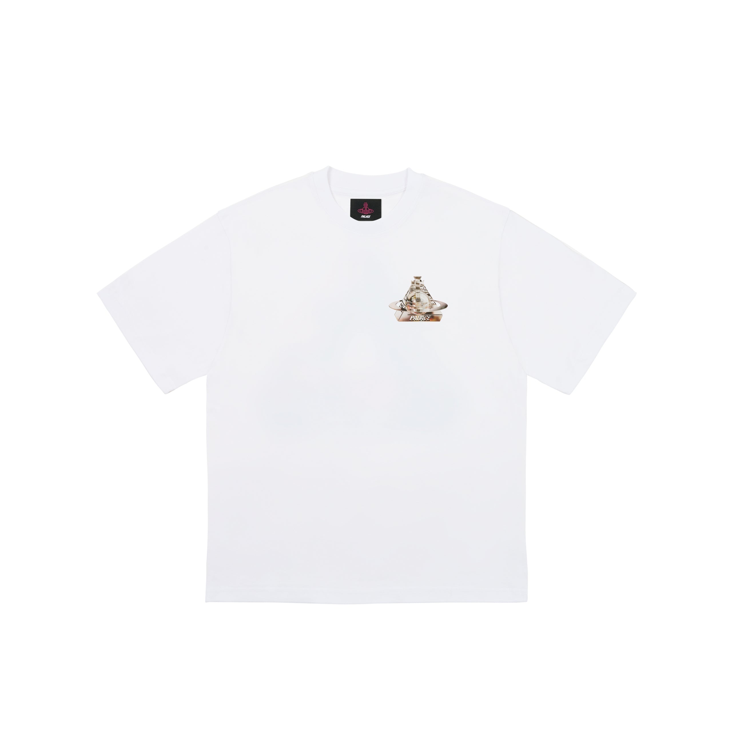 PALACE PALACE VIVIENNE WESTWOOD T-SHIRT WHITE | REVERSIBLE