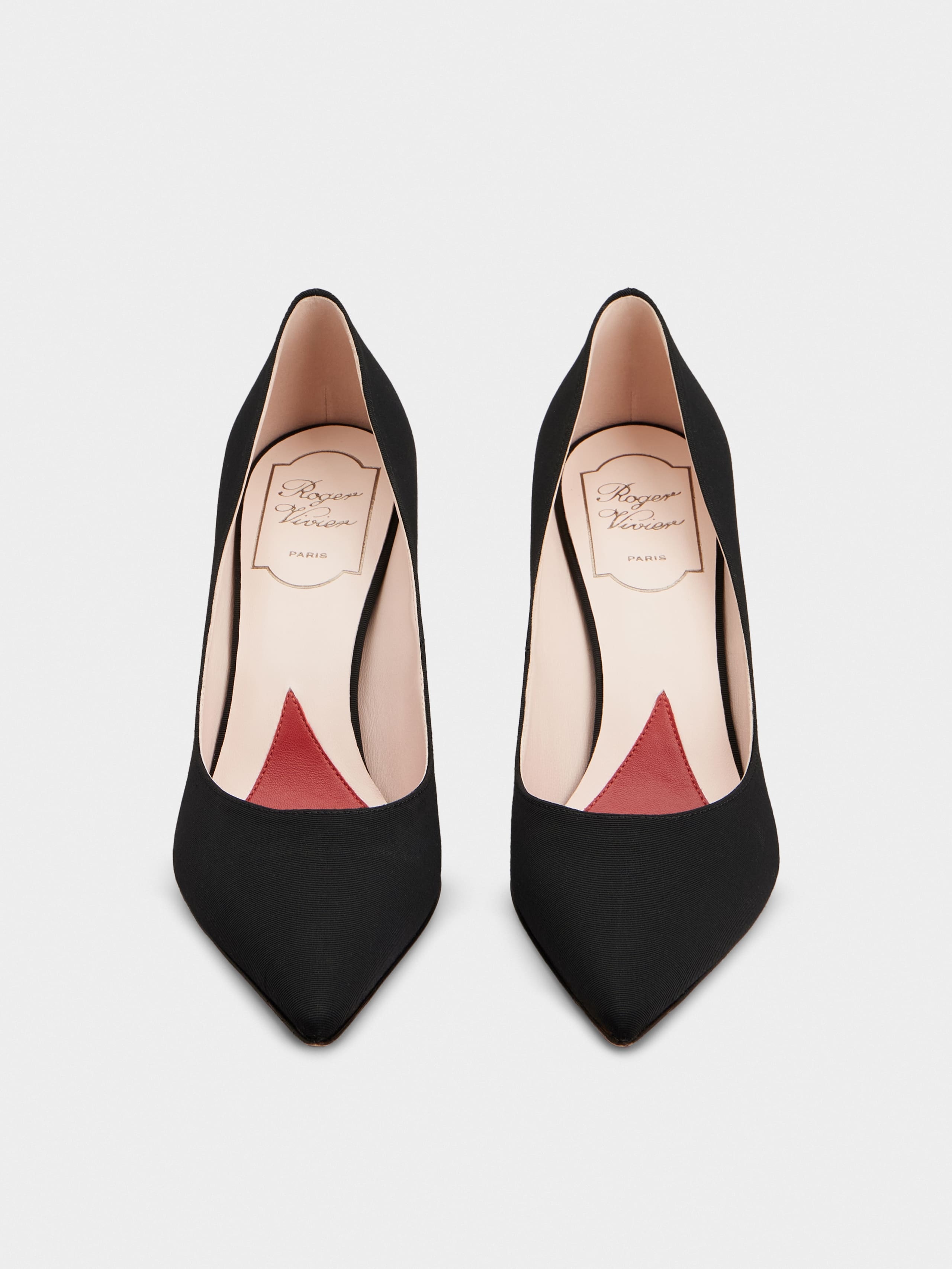 Jewel Heel Pumps in grosgrain - 7