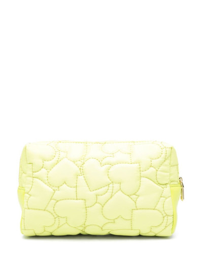 Moschino logo-plaque quilted bag outlook