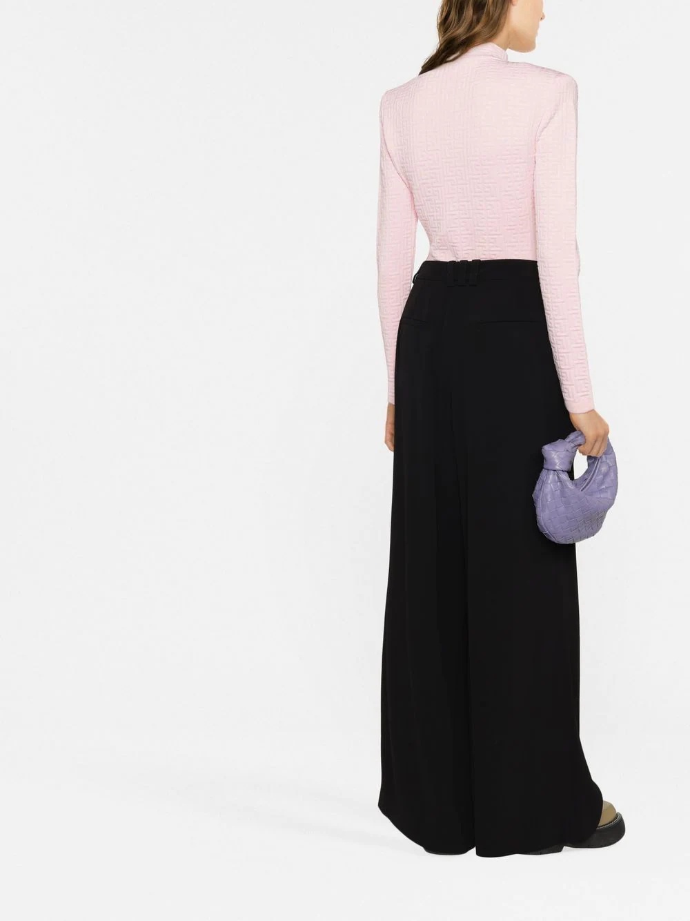 high-waisted palazzo pants - 3