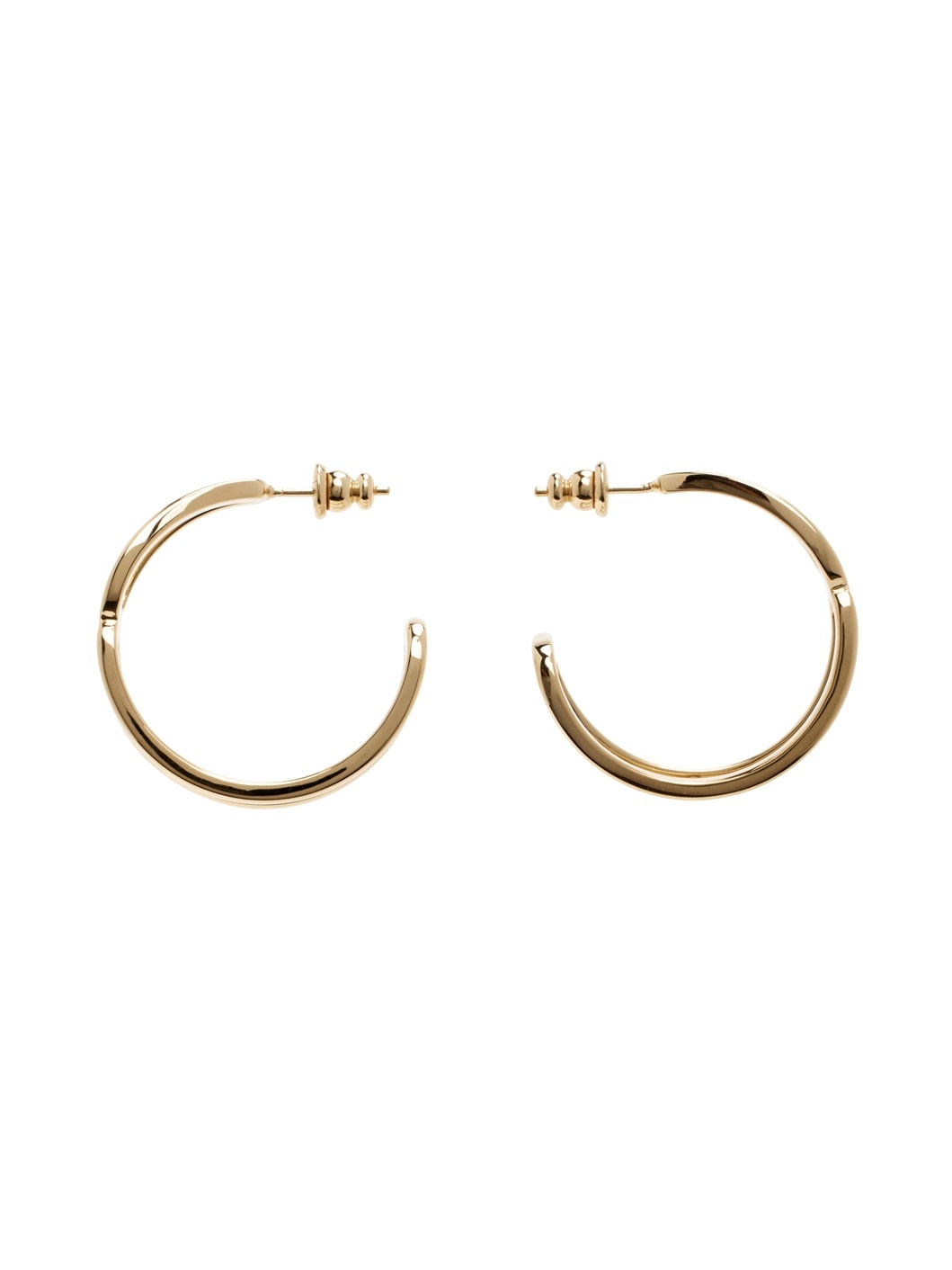 Gold Marcie Hoop Earrings - 1