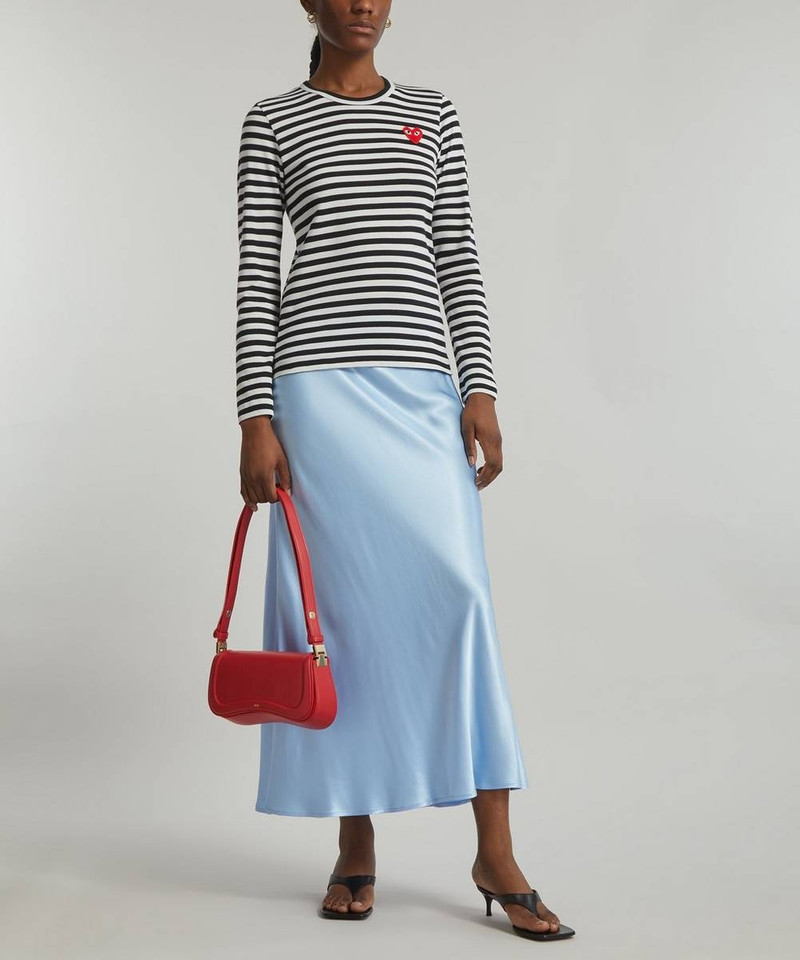 Comme des Garçons PLAY Long-Sleeve Striped T-Shirt outlook