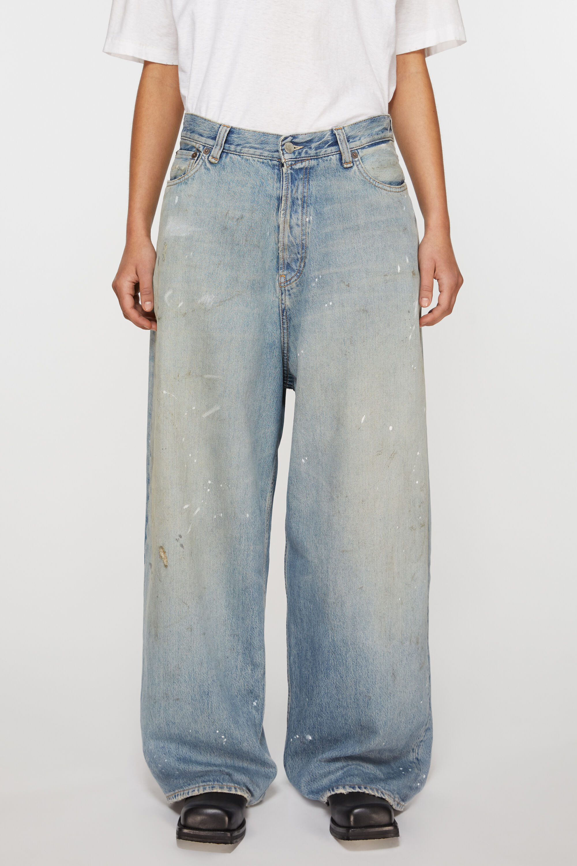 Super baggy fit jeans - 2023F - Light blue - 3