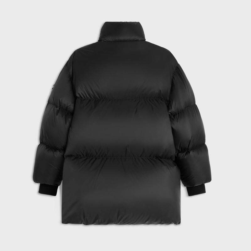 CELINE long puffer jacket IN light nylon outlook