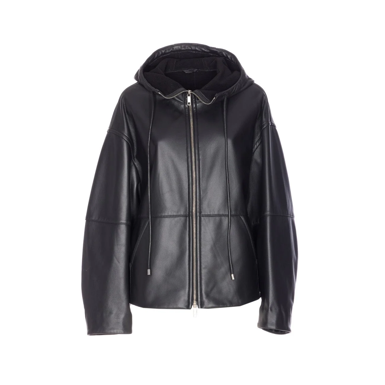 Sportmax Women Adunco Leather Jacket - 1