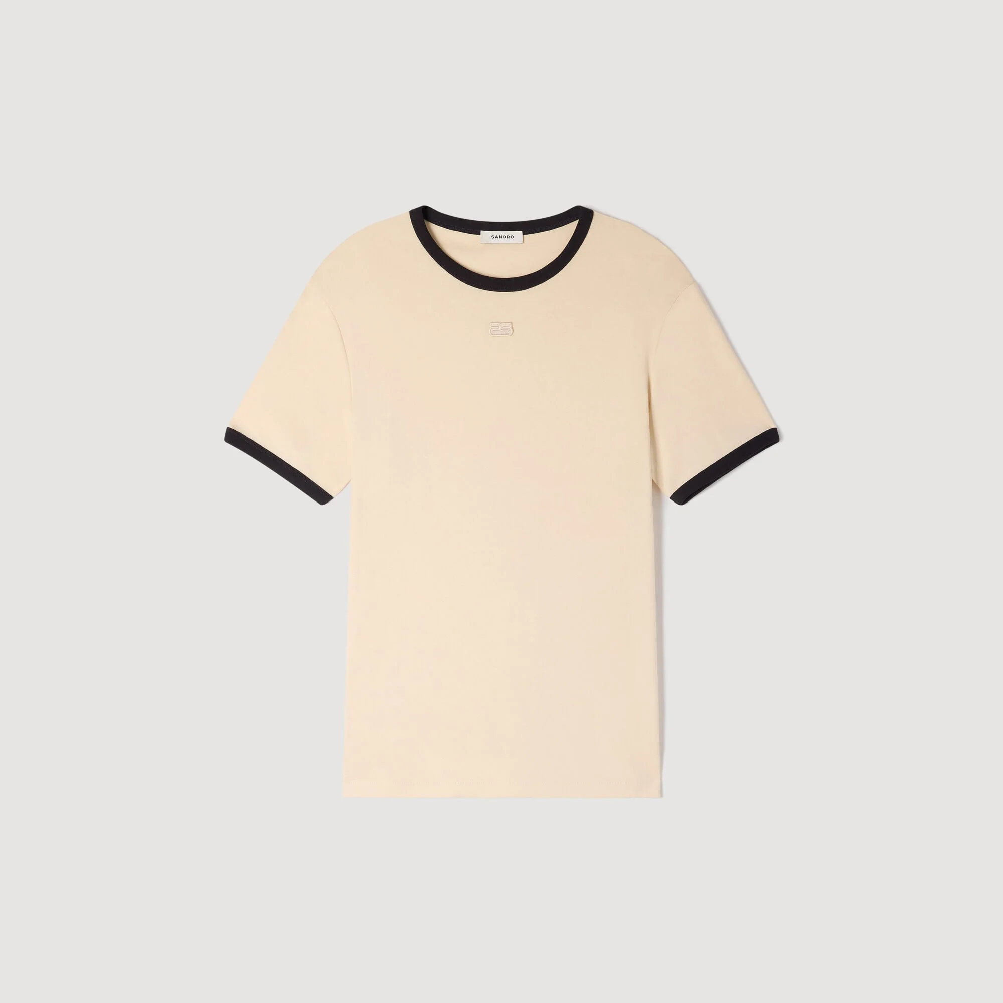 TWO-TONE PATCH T-SHIRT - 1