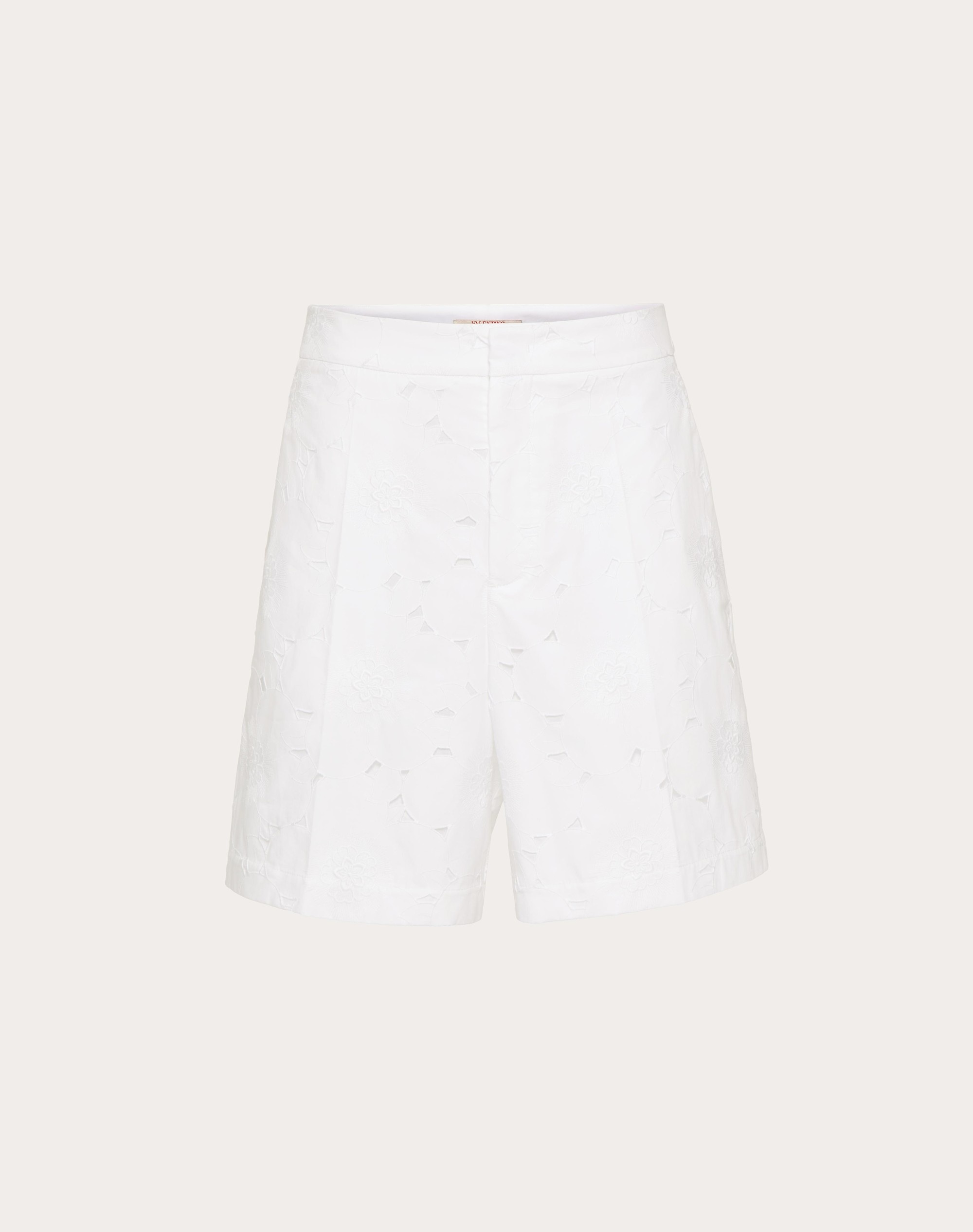 SAN GALLO COTTON BERMUDA SHORTS - 1